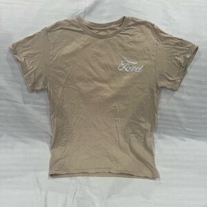 Ford Beige Tee with Logo